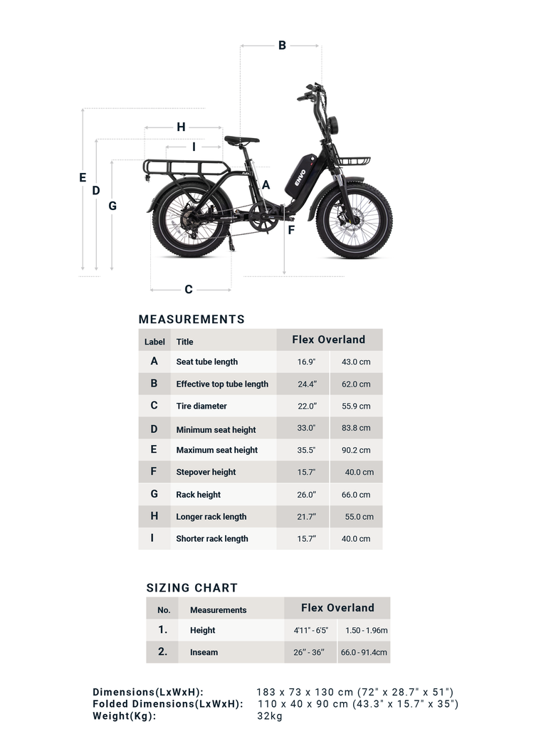 ENVO Flex Overland Electric Fat-Tire Bike