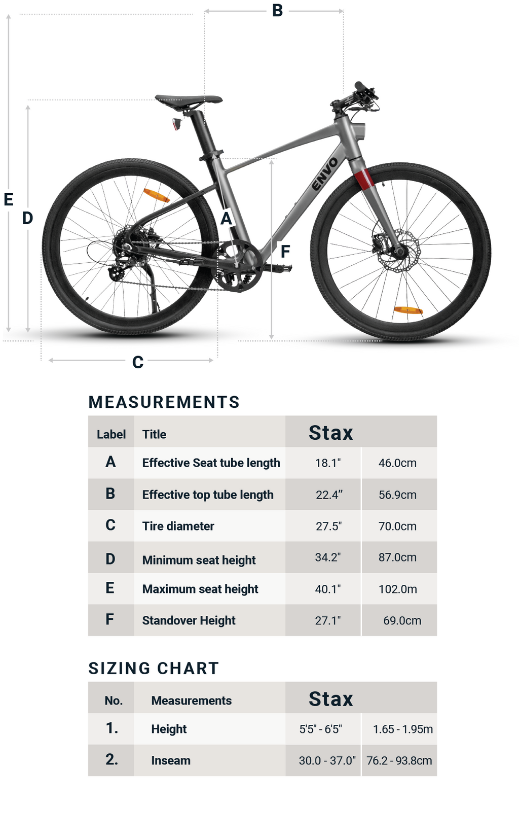 ENVO Stax Pro Electric Road Bike